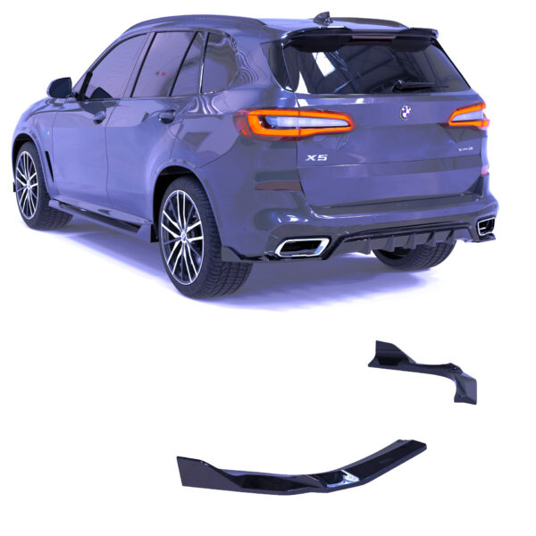 BMW G05 (Pre-FL) M-Pakett tagumise stange splitterid - Apex Aero
