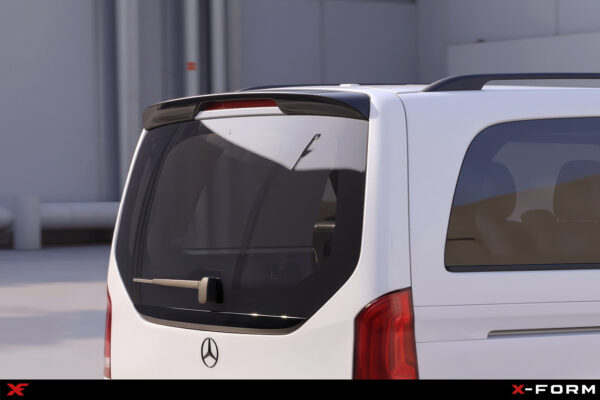 Mercedes-Benz V-Klass W447 spoiler (ilma avatava tagaklaasita)